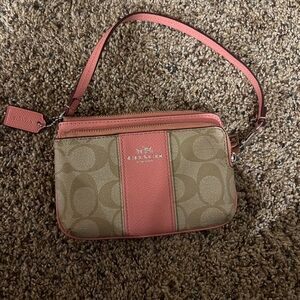 Authentic coach wristlet